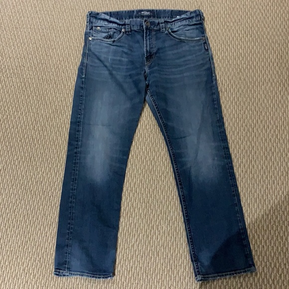 men’s silver jeans - Picture 4 of 14